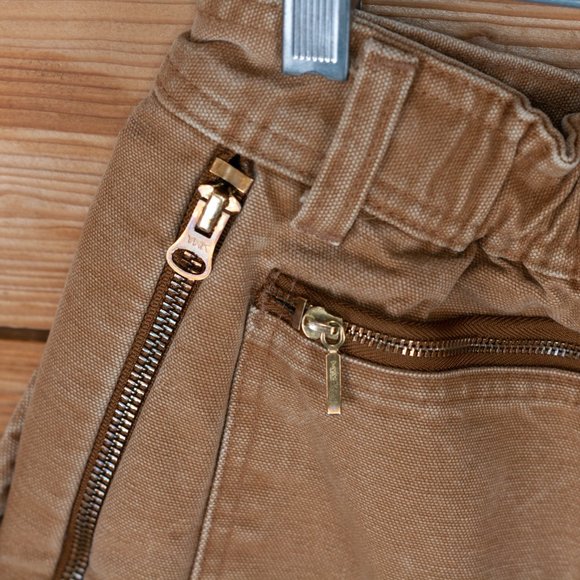 Vintage Walls Blizzard-Pruf Insulated Cotton Canvas Pants- Made In USA - Picture 4 of 10